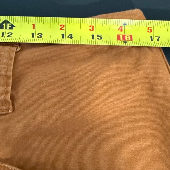 A New Day Pants Womens 12 Orange Straight Leg Indie Chic Boho Casual - Picture 12 of 14